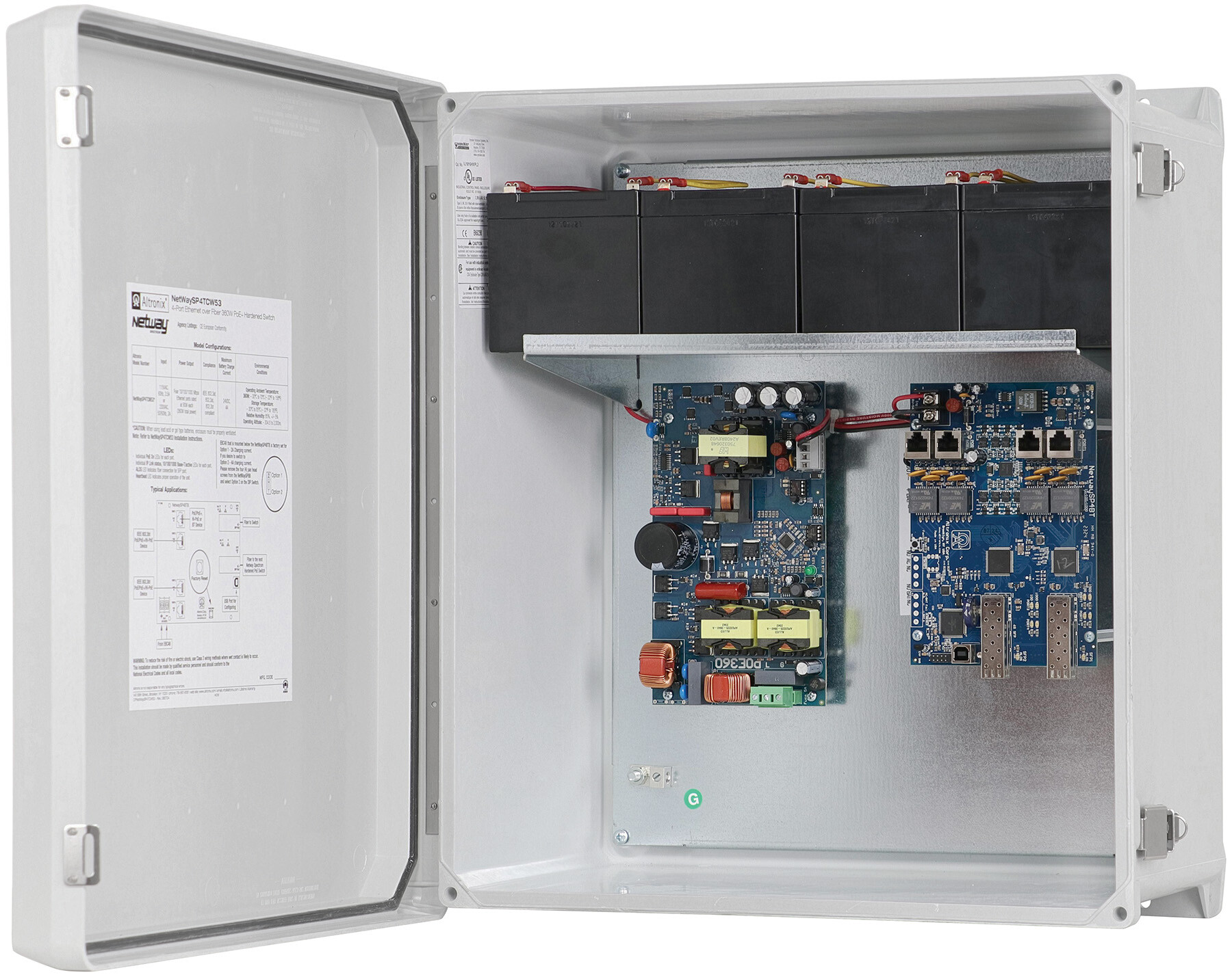 Altronix Hardened PoE Switches Power IP Devices in Remote Locations